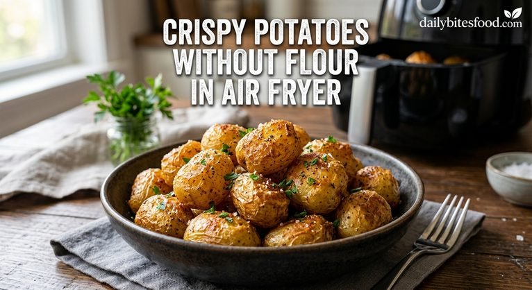 Crispy Potatoes Without Flour in Air Fryer: Easy, Golden, and Delicious