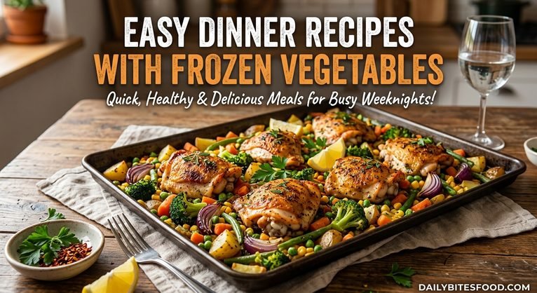 Easy Dinner Recipes with Frozen Vegetables: Quick, Delicious, and Budget-Friendly Meals